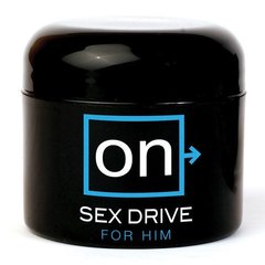 Крем для повышения либидо у мужчин Sensuva ON Sex Drive for Him 50 мл, с натуральными экстрактами SO3184 фото