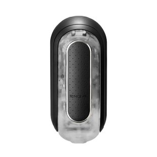 Мастурбатор Tenga Flip Zero Black, змінна інтенсивність стимуляції, розкладний - SO2009