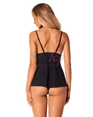 Топ та трусики Obsessive Bella Rou top & panties XL/2XL, топ, трусики - фото товару 2