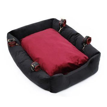 Подушка для сексу з наручниками та наножниками Sex Sofa Bondage Set Restraints, Разноцветный - 1