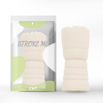 Мастурбатор вагина без вибрации телесного цвета RealisticVagina Stroker White, Белый - 1