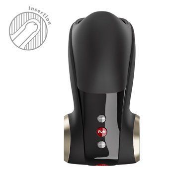 Мастурбатор для головки пениса Fun Factory COBRA LIBRE II Black, 2 мотора, игра без рук,  - 1