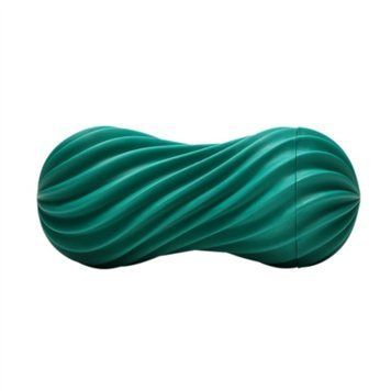 Мастурбатор Tenga FLEX Fizzy Green зі змінною інтенсивністю, можна скручувати, вакуум, Зелений - 1
