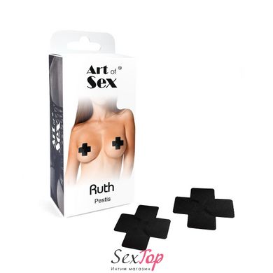 Сексуальные наклейки на грудь Art of Sex - Ruth. Черный SO6788 фото