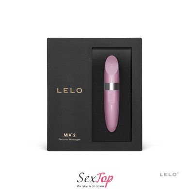 Шикарна віброкуля LELO Mia 2 Petal Pink, 6 режимів, потужні вібрації, водонепроникна SO8687 фото