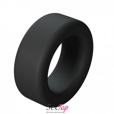 Эрекционное кольцо широкое Love To Love COOL RING - BLACK ONYX SO5090 фото