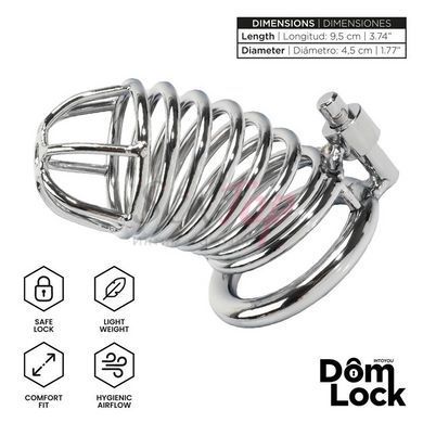 Пояс верности для мужчин Warden Chastity Cage &mdash;  фото товара 3