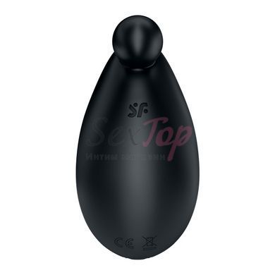 Вібратор для зовнішньої стимуляції Satisfyer Spot On 2 Black, дуже потужний, гнучкий відросток - фото товару 5