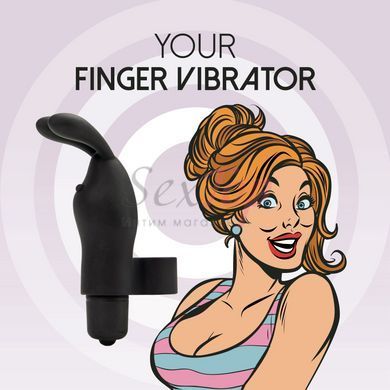 Вибратор на палец FeelzToys Magic Finger Vibrator Black &mdash;  фото товара 2