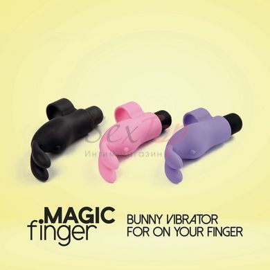Вибратор на палец FeelzToys Magic Finger Vibrator Black &mdash;  фото товара 6