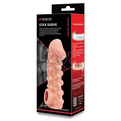 Насадка на член Kokos Cock Sleeve CS 010 S &mdash;  фото товара 6