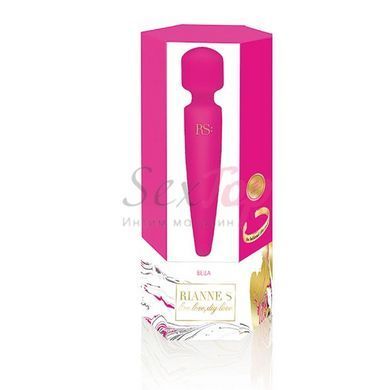 Вибромассажер Rianne S: Bella Mini Wand Rose, 10 режимов, медицинский силикон, подарочная упаковка &mdash;  фото товара 5