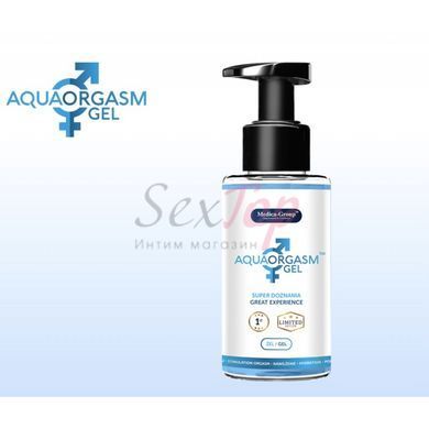 Лубрикант возбуждающий для пар Aqua Orgasm Gel, 150мл &mdash;  фото товара 2