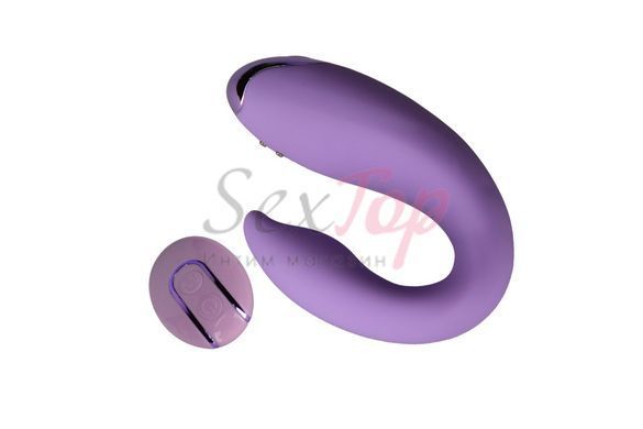 Вібратор для пар FairyGasm PleasureBerry violet, зарядний кейс, пульт ДК - фото товару 7