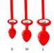 Мужские трусы XS-2XL с силиконовой анальной пробкой Art of Sex - Joni plug panties size S Red SO6173 фото 3