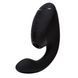 Двойной вакуумный клиторальный стимулятор с вибрацией Womanizer Next Duo - Black &mdash; фото 1 из 10
