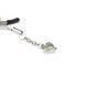 Затискачі для сосків Liebe Seele Glow-in-dark Nipple Clamps Green &mdash; фото 2 з 4