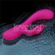 Вібратор подвійний з відростком для клітора рожевий Lovetoy LAllure Orbit &mdash; фото 9 з 11