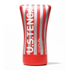 Мастурбатор Tenga US Soft Tube Cup (м’яка подушечка велика), стискальний, суперпотужне всмоктування SO7040 фото
