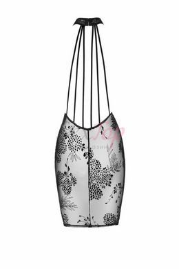 (SALE) Сукня Noir Handmade F240 Midi tulle dress with velvet straps - M - фото товару 6