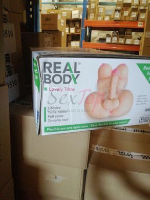 Торс транссексуала Real Body - LOVELY TRANS, пеніс та анус (м'яте паковання!!!),  - 2