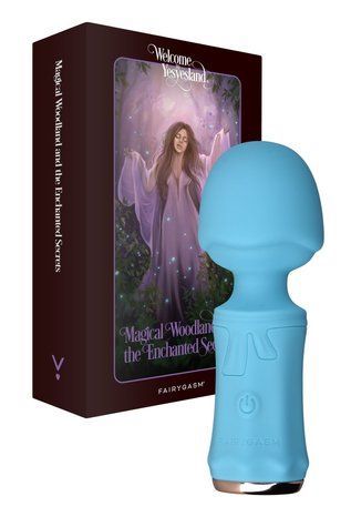 Мінівібромасажер FairyGasm SecretFuntasy blue - фото товару 1