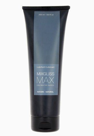 Анальный гель-смазка MixGliss MAX NATURE (250 мл) на водной основе с экстрактом алоэ &mdash;  фото товара 1