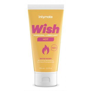 Лубрикант на водной основе Intymate Wish Hot, 100мл,  - 1