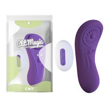 Вибростимулятор в женские трусики Magnetic-Stay Panty Vibe Purple &mdash;  фото товара 1