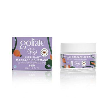 Массажное масло-лубрикант с ароматом и вкусом фундука Goliate Couple Gourmand Noisette 50 мл,  - 1