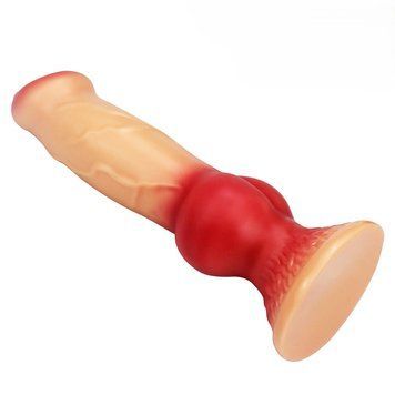 Дилдо в форме собачьего члена DOG Dildo XL,  - 1