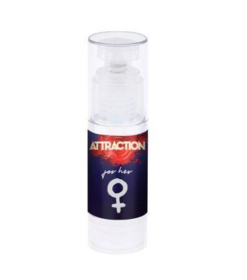 Смазка на водной основе MAI Attraction for Her (50 мл) с феромонами для нее &mdash;  фото товара 1