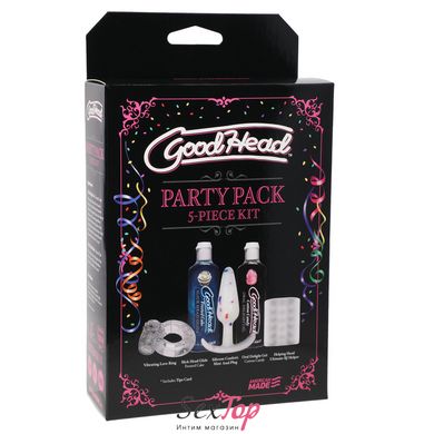 Набір Doc Johnson GoodHead - Party Pack - 5 Piece Kit SO6064 фото