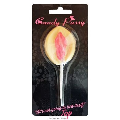 Льодяник вагіна на паличці Candy Pussy (42 гр) SO2077 фото