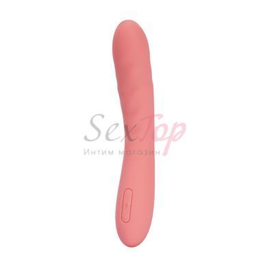 Смарт-вибратор с пульсацией Svakom Ava Neo Peach Pink, 15 режимов работы, водонепроницаемый &mdash;  фото товара 4