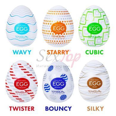 Мастурбатор-яйце Tenga Egg Twister - фото товару 5