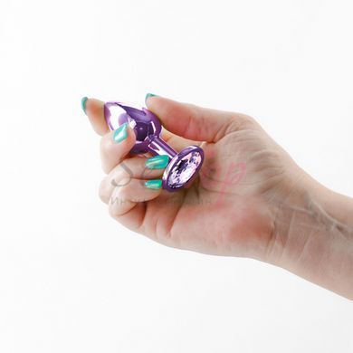 Анальна пробка NS Novelties Rear Assets - Small - Purple - фото товару 2