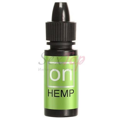 Возбуждающе капли для клитора Sensuva - ON for Her Hemp Infused Arousal Oil (5 мл) с маслом конопли,  - 2