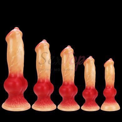 Дилдо в форме собачьего члена DOG Dildo XL,  - 13