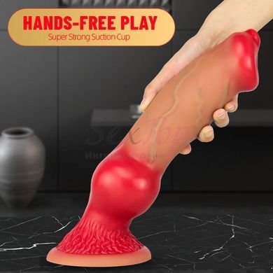 Дилдо в форме собачьего члена DOG Dildo XL,  - 17