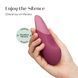 Вібратор Womanizer Vibe Dusky Pink &mdash; фото 5 з 10