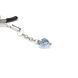 Затискачі для сосків Liebe Seele Glow-in-dark Nipple Clamps Blue &mdash; фото 2 з 4