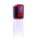 Автоматическая вакуумная помпа Men Powerup Passion Pump Red, LED-табло, перезаряжаемая, 8 режимов SO6226 фото 4