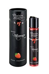 Масажне масло Plaisirs Secrets Strawberry 59 мл  1