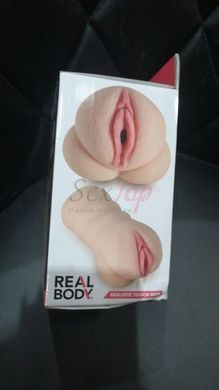 Реалістичний мастурбатор вагіна юної дівчини Real Body - The Teen (м'ята упаковка!!!) - фото товару 2