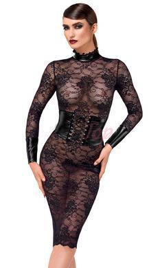 Платье Noir Handmade F375 Noirelle Lace Corset Midi dress M &mdash;  фото товара 3