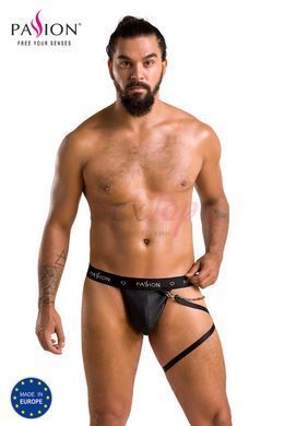 Мужские трусики танга с подвязкой Passion 058 Thong Bill L/XL Black &mdash;  фото товара 5