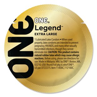 Презерватив ONE Legend Extra Large 1 шт - SX0761