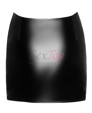 Юбка Noir Handmade F345 Powerwetlook skirt with garter - 3XL &mdash;  фото товара 6