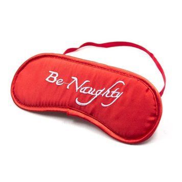 Маска на глаза БДСМ Blindfold красная, Красный - 1
